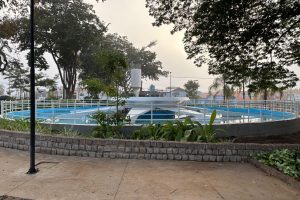 Fonte da Praça Maria Buzolin volta a funcionar após anos de espera em Limeira