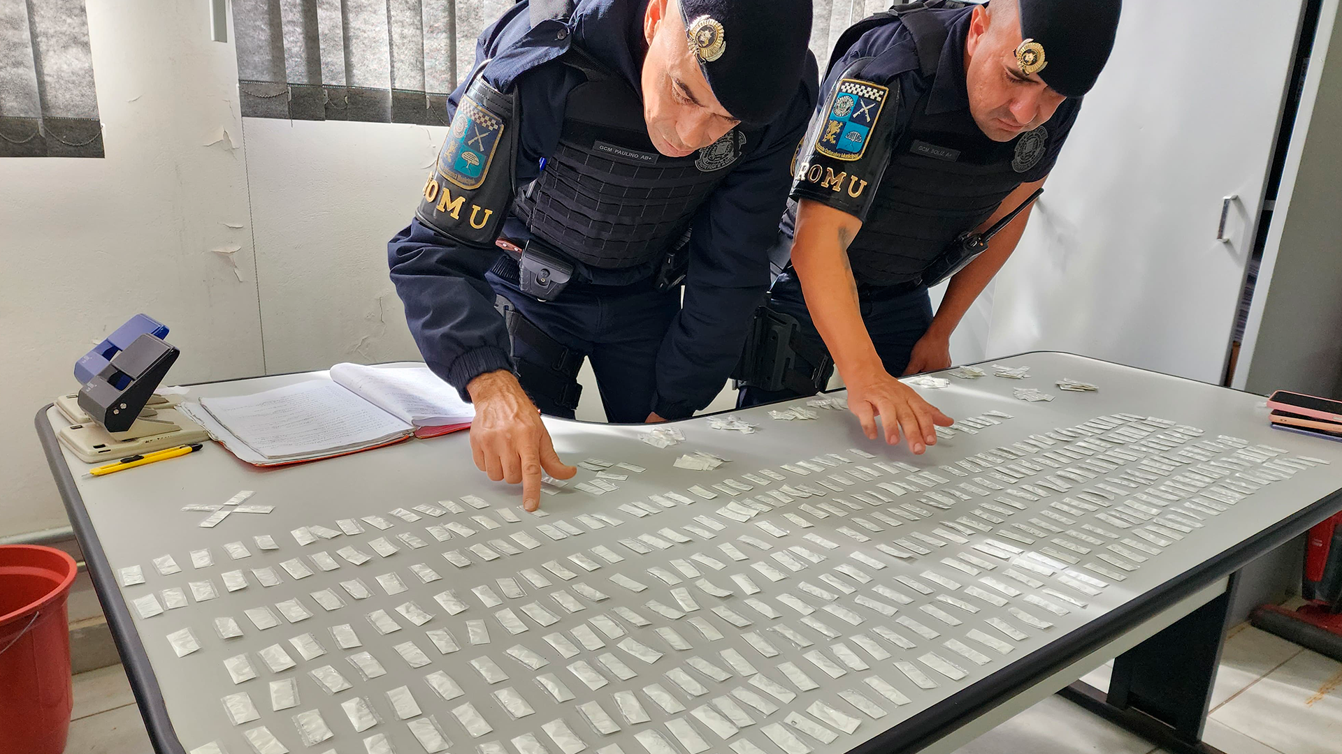 GCM apreende mais de 500 sachês de cocaína no Geada, em Limeira