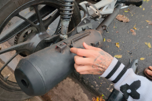 GCM de Limeira flagra moto com escapamento adulterado e dispositivo para burlar fiscalização