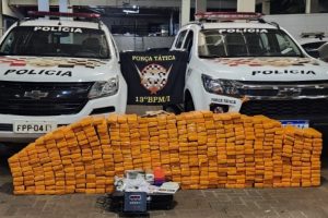 Homem suspeito de fazer delivery de droga é preso com mais de 400 kg de maconha