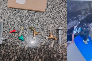 Jovem é preso após furtar torneiras de escola municipal na Vila Camargo