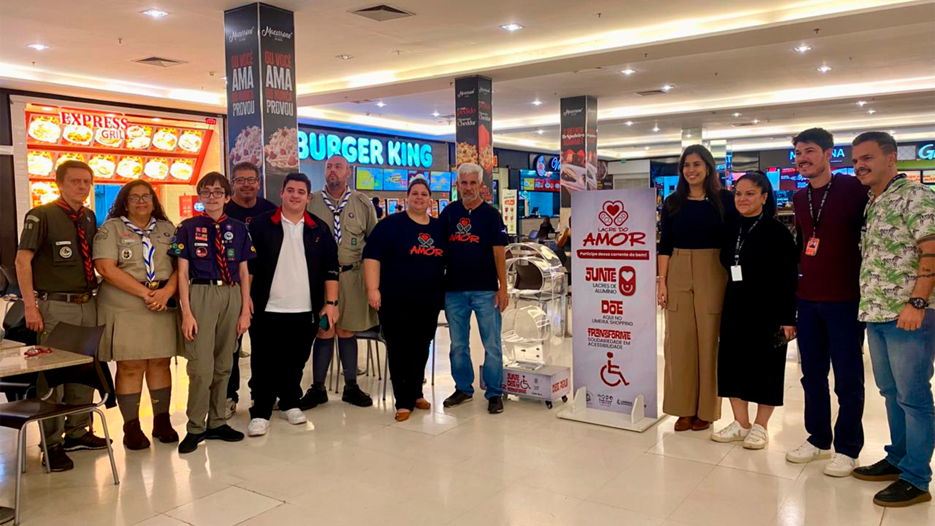 Lacre do Amor: Limeira Shopping lança ponto de coleta que reverte arrecadação a entidades sociais
