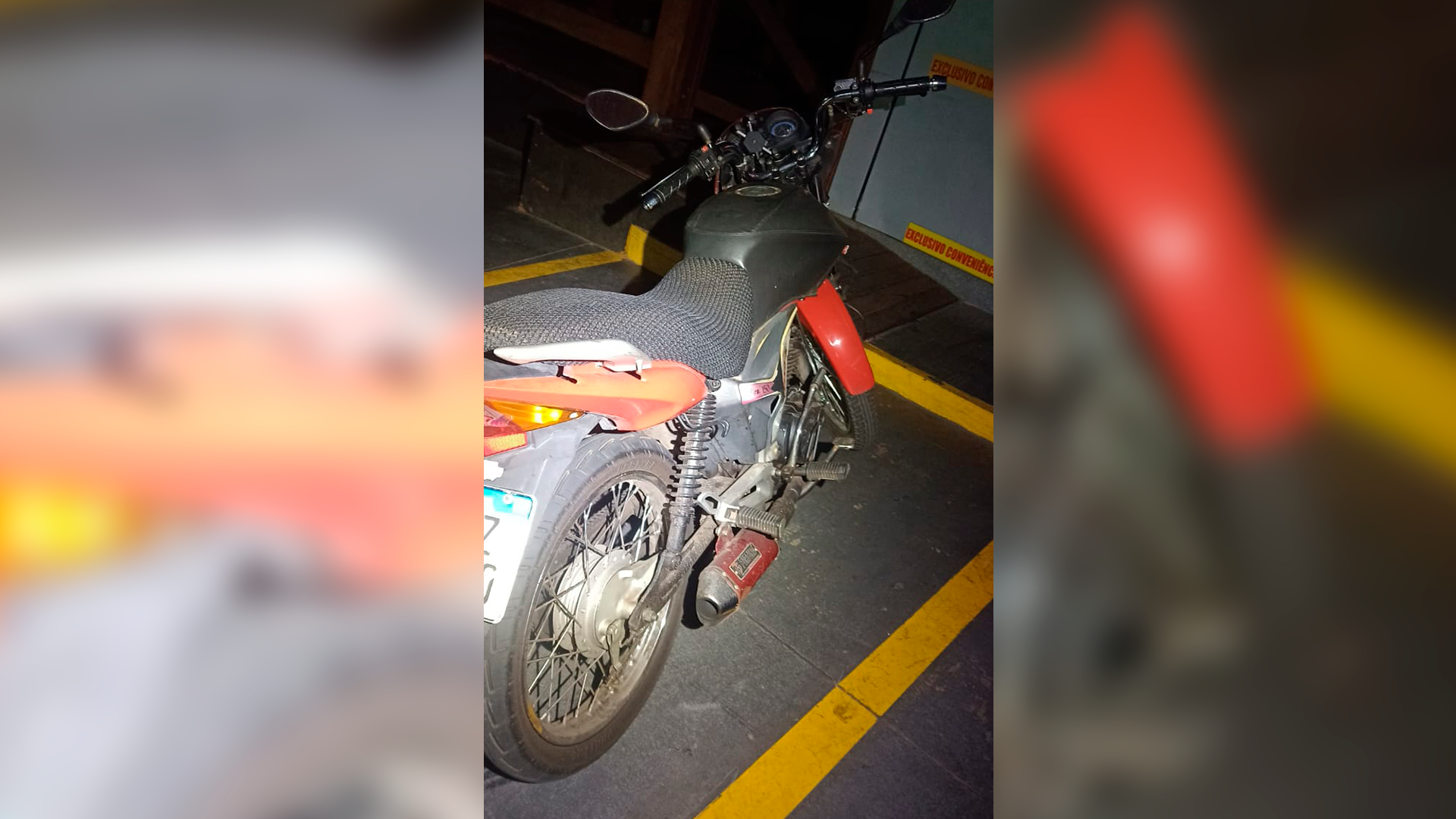 Moto com escapamento irregular é apreendida durante a madrugada no Centro de Limeira