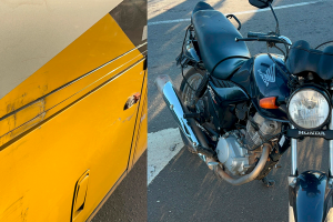 Motociclista atinge ônibus e veículo passa sobre a vítima no Anel Viário, em Limeira