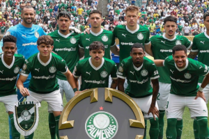 Paulinho decide; Palmeiras elimina o Botafogo nas oitavas da Copa