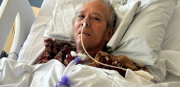 Família de calheiro que ficou tetraplégico faz vaquinha para comprar respirador, em Limeira
