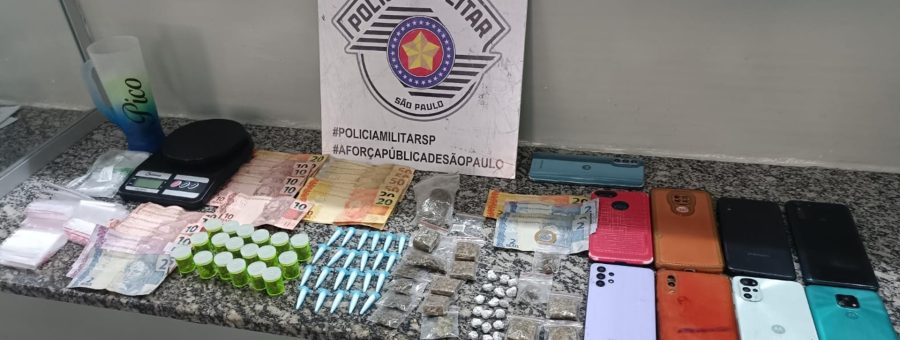 Mandado de busca resulta em apreensão de drogas e objetos no Centro de Cordeirópolis