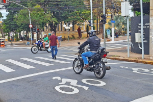 Prefeitura amplia bolsões exclusivos para motociclistas na região central de Limeira