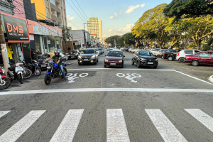 Prefeitura de Limeira instala bolsões exclusivos para motociclistas na região central