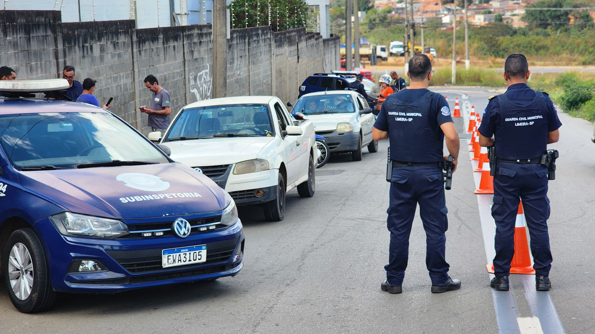 GCM de Limeira realiza operação de bloqueio no Campo Belo, em Limeira