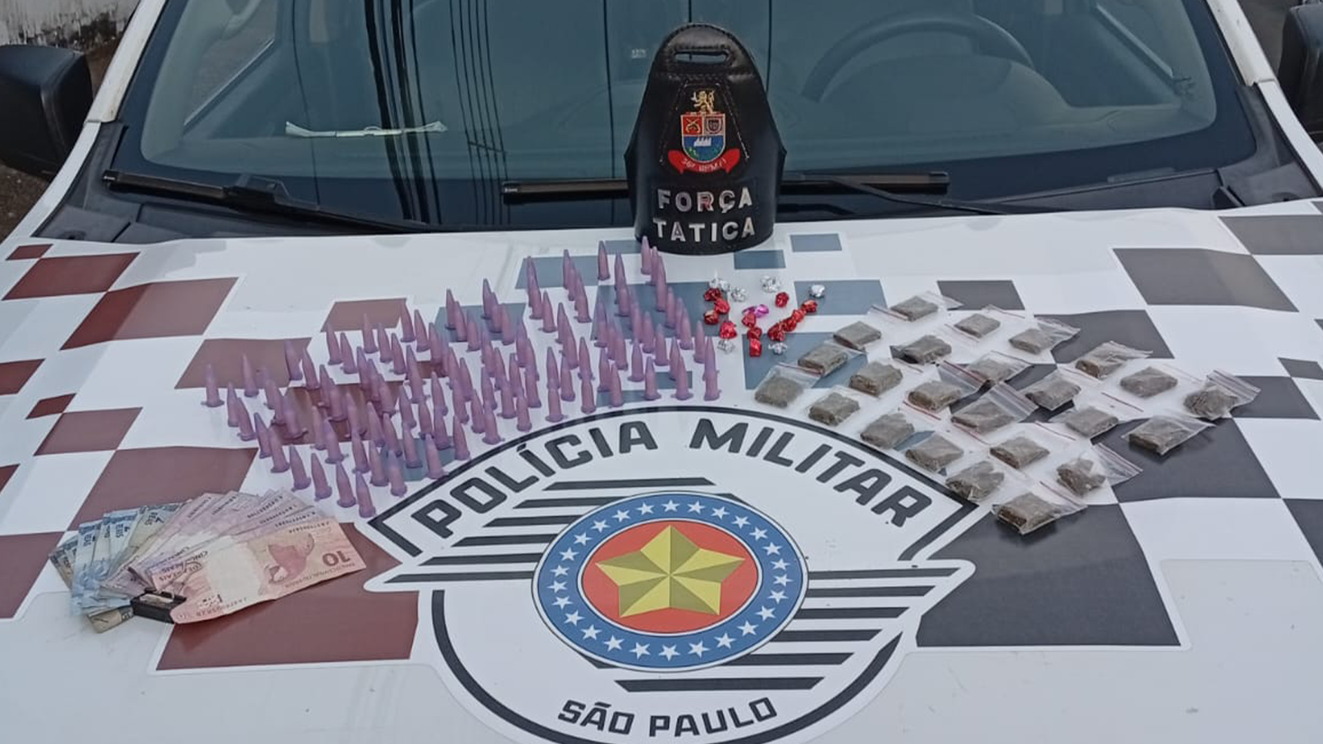 Homem é preso com drogas no Jardim Ernesto Kuhl em Limeira