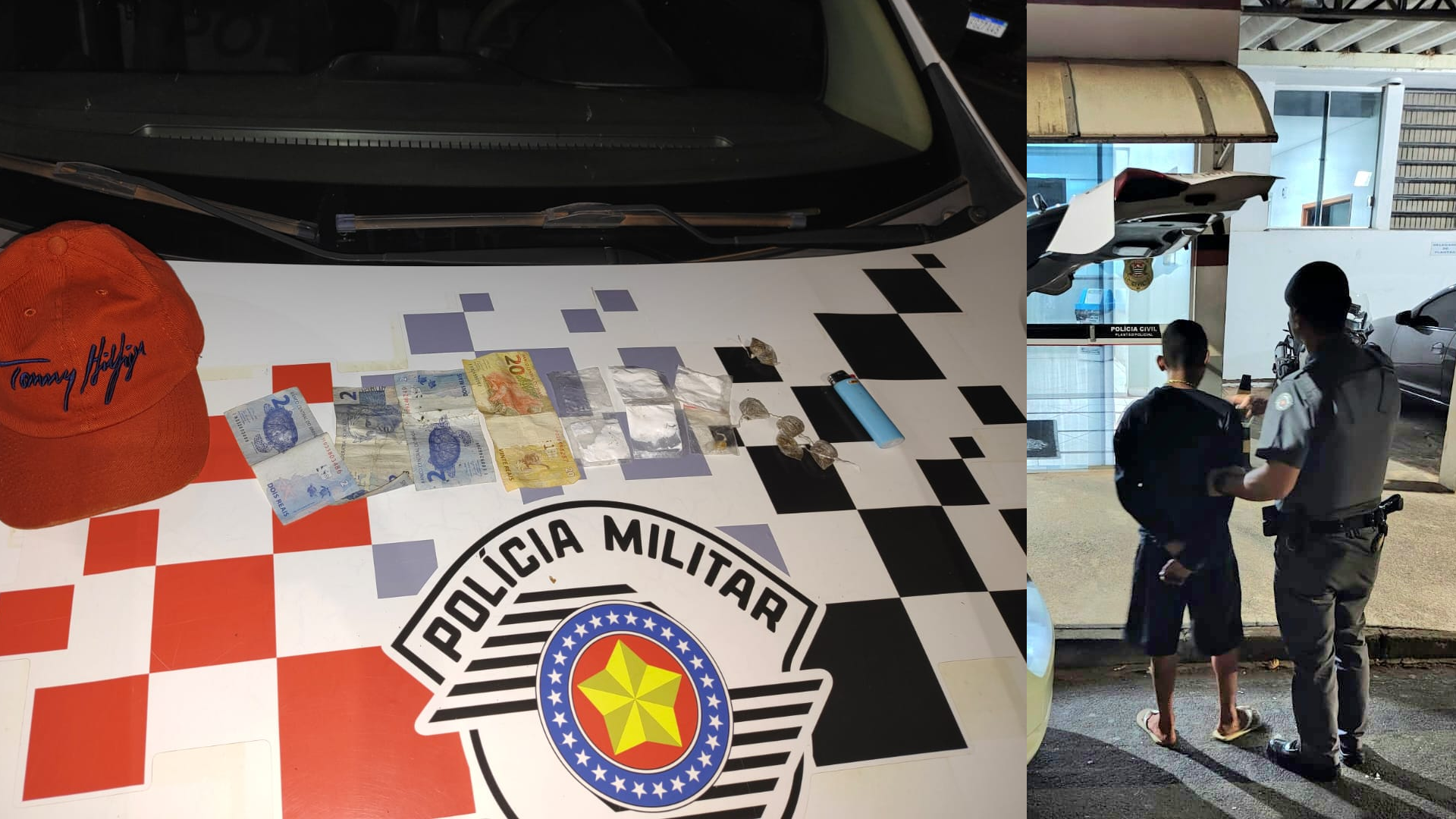 Adolescente de 15 anos é flagrado com drogas em Engenheiro Coelho