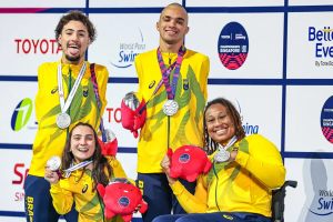 Brasil chega a 12 medalhas no Mundial de Natação Paralímpica
