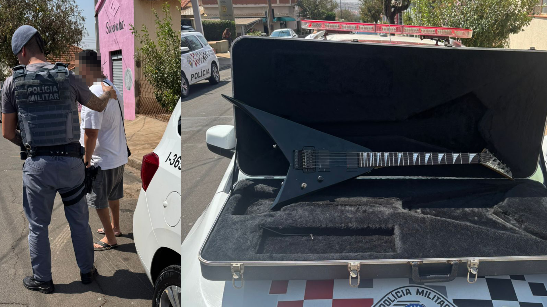 Guitarra de R$ 20 mil furtada em São José dos Campos é recuperada em Iracemápolis