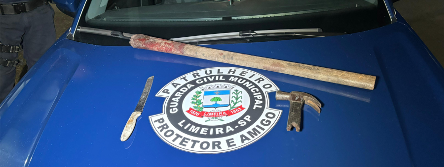 Jovem invade casa do ex com faca e martelo e causa tumulto em Limeira