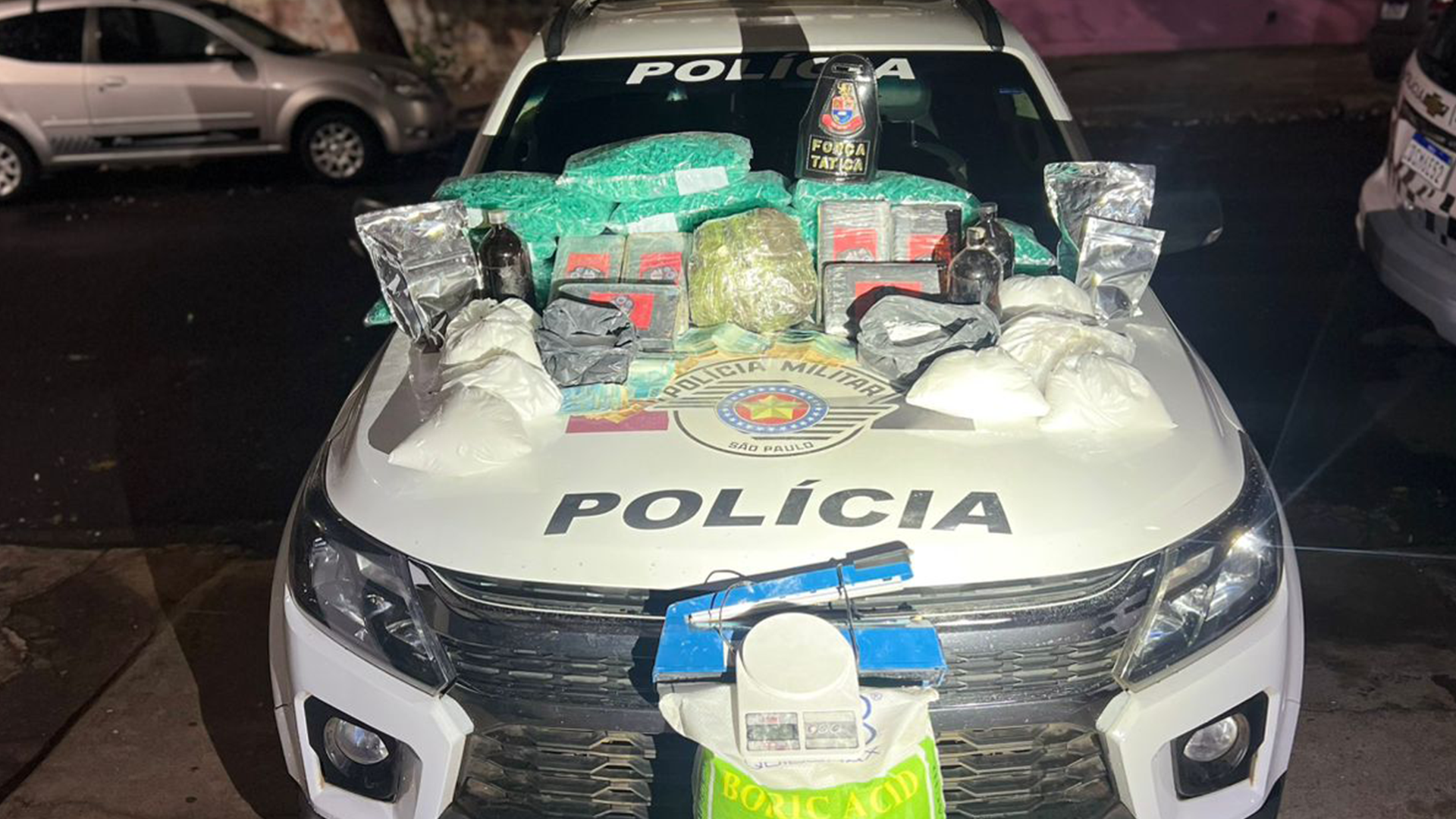 PM encontra depósito de drogas em kitnet no Jd. dos Jequitibás, em Limeira