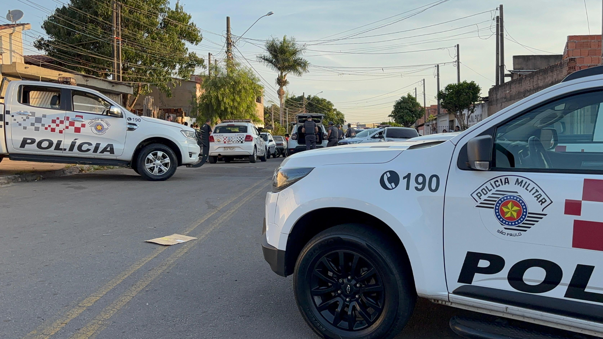Trio é detido após perseguição em Limeira com apoio de helicóptero Águia da PM