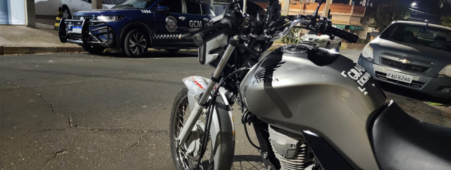 Adolescente de 16 anos é apreendido após fuga de moto no Jd. Elite, em Limeira