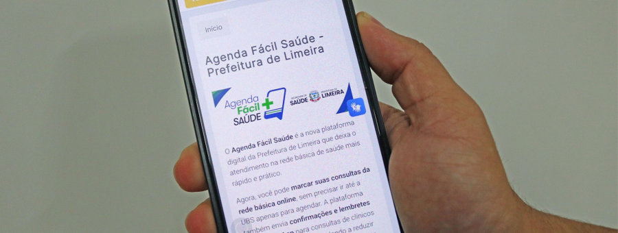 Agenda Fácil entenda como vai funcionar a marcação de consultas pela internet na rede pública de Limeira