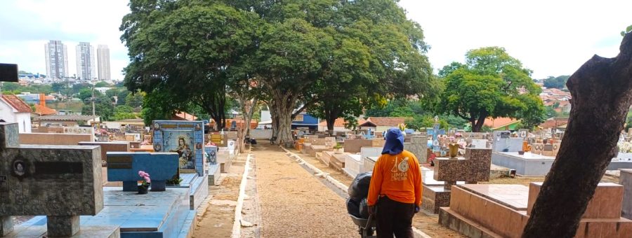 Cemitérios de Limeira devem receber 20 mil visitantes
