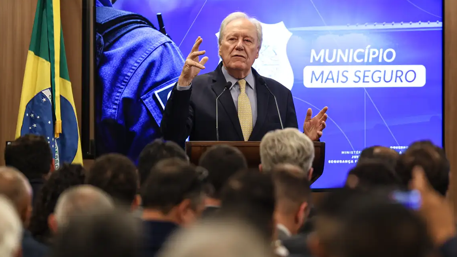 Governo anuncia R$ 170 milhões para o Programa Município Mais Seguro
