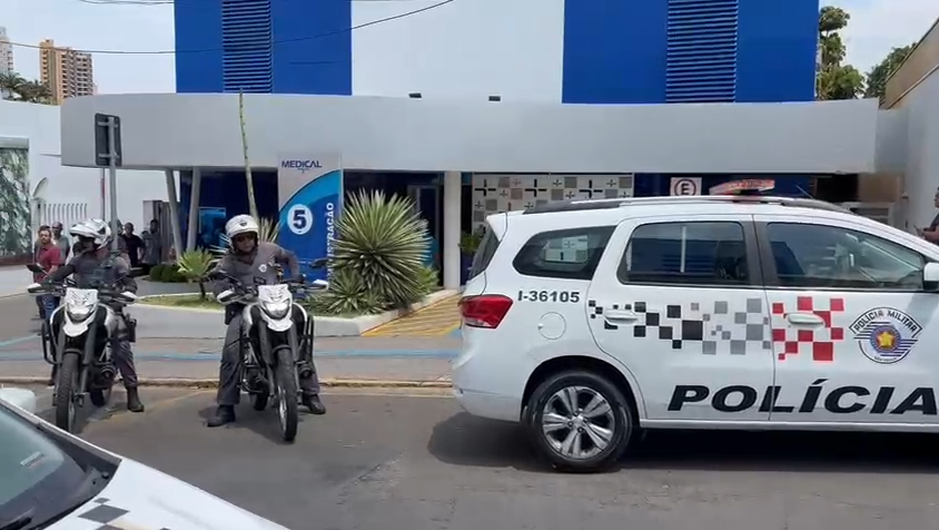 Homem armado invade o hospital Hapvida em Limeira