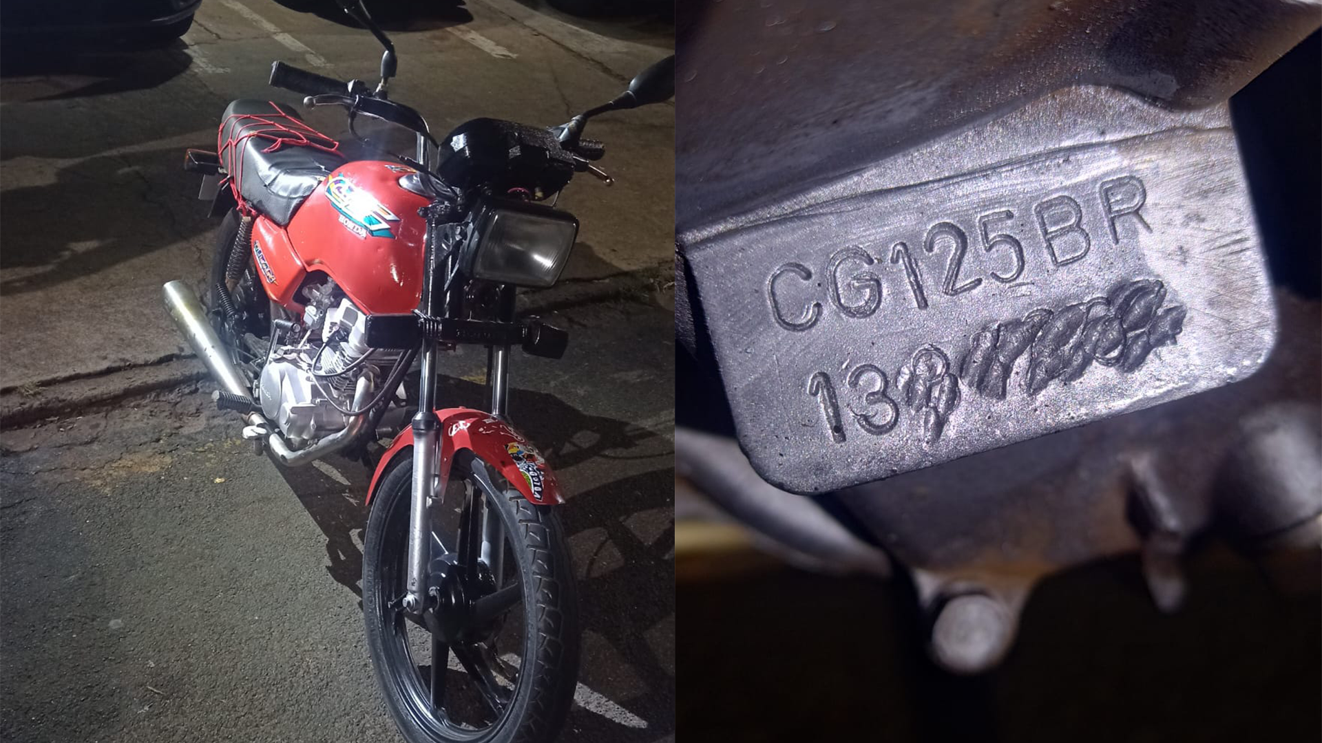 Homem é preso em Limeira com moto adulterada e placa artesanal