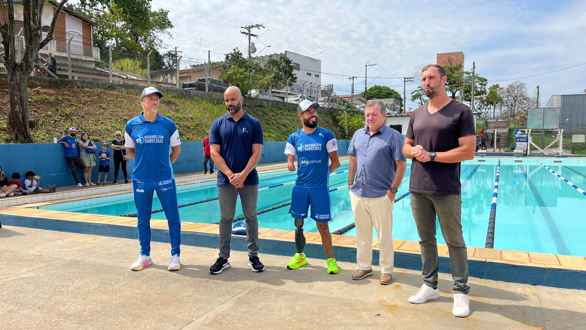 Inauguração do Projeto Nadando com Daniel Dias marca novo passo pela inclusão em Limeira