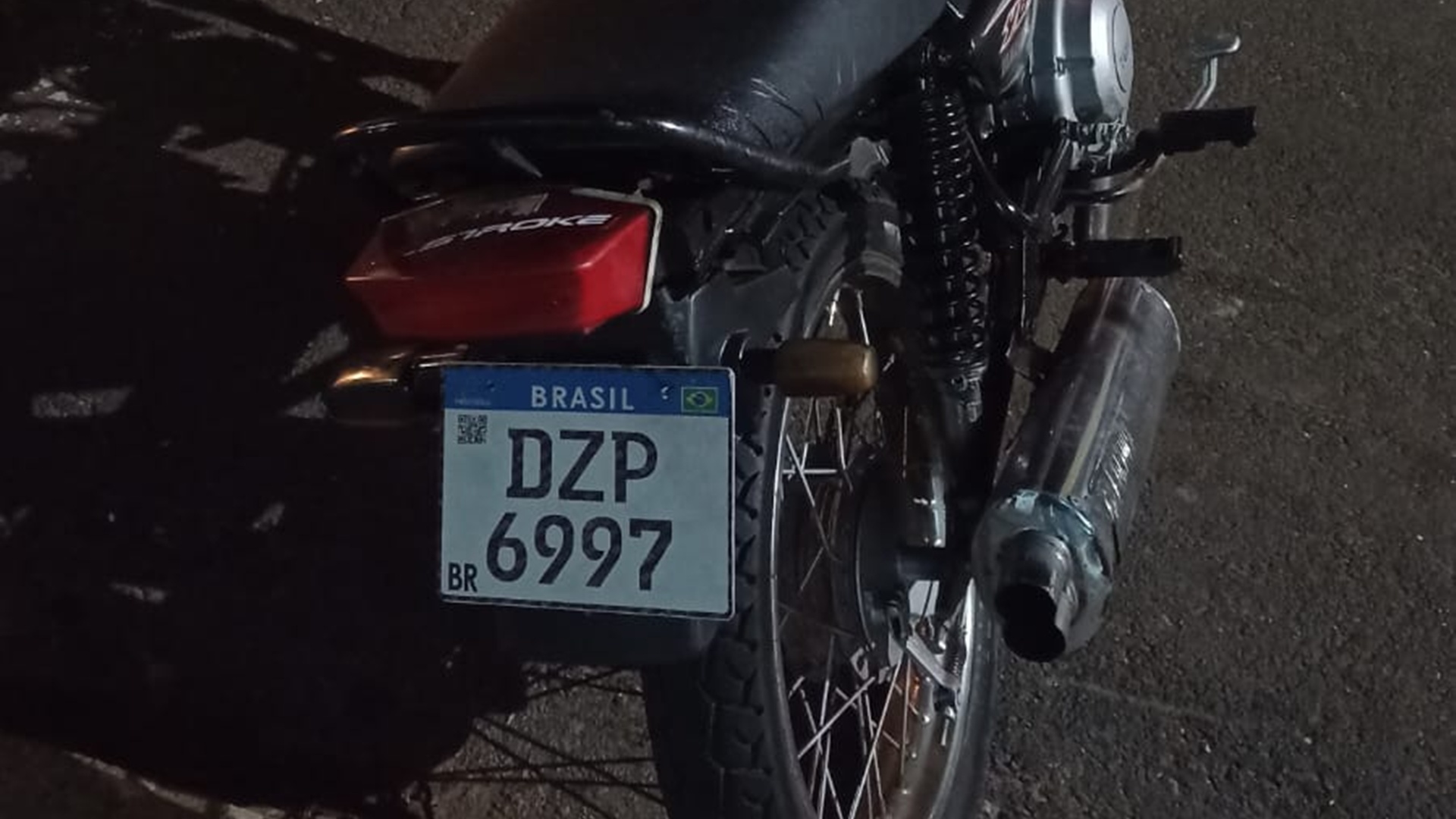 Jovem é preso em Limeira pilotando moto com placa adulterada e chassi raspado