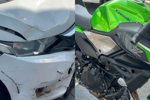 Jovem fica ferido após acidente no Pq. Novo Mundo, em Limeira