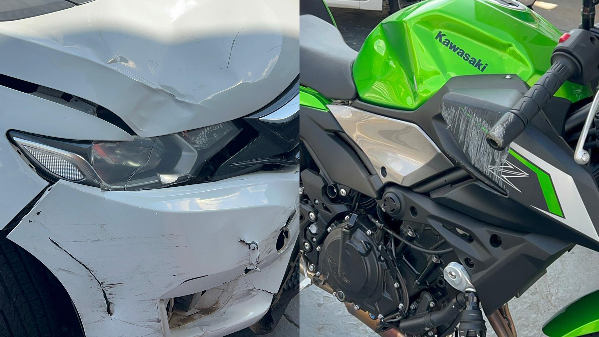 Jovem fica ferido após acidente no Pq. Novo Mundo, em Limeira