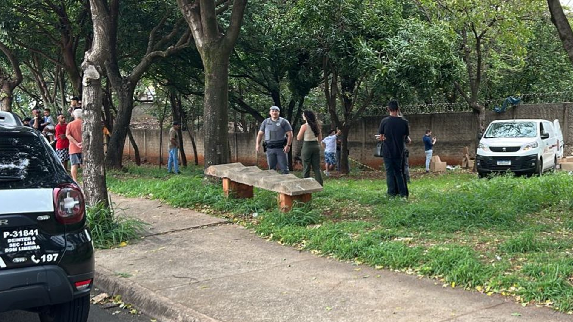 Mulher é encontrada morta com ferimento na cabeça em área verde no Pq. Hipólito, em Limeira