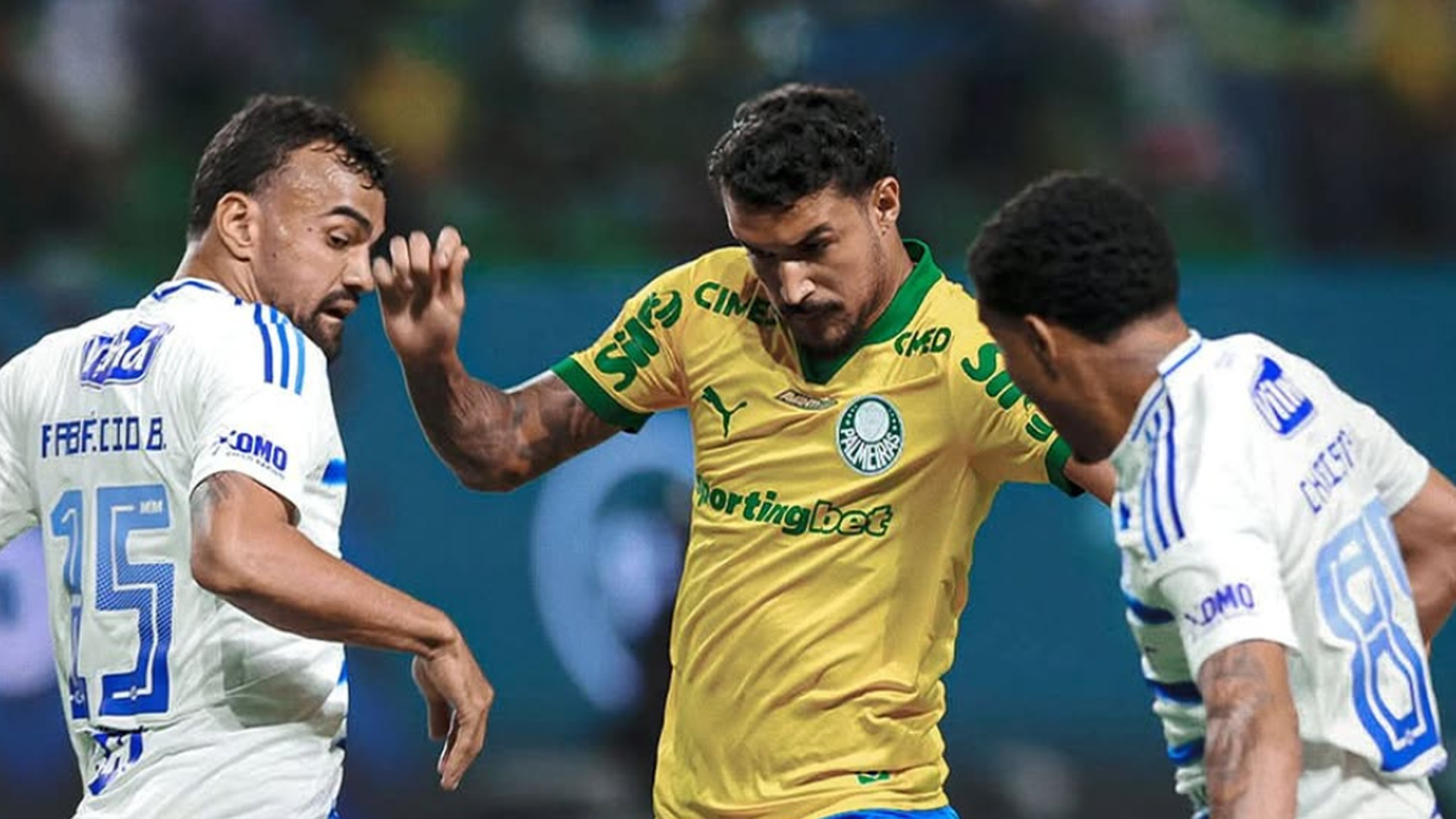 Palmeiras luta, mas empata; Santos e Red Bull Bragantino tropeçam na rodada