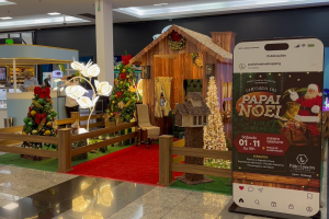 Papai Noel chega ao Pátio Limeira Shopping neste sábado (1º)