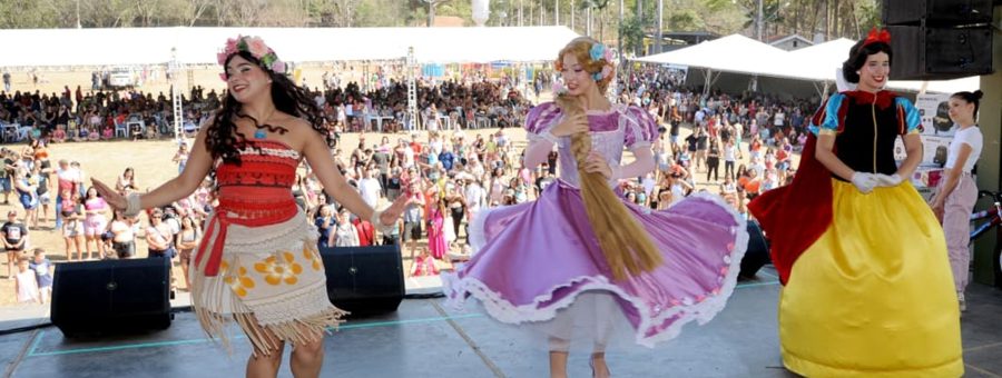 Personagens, apresentações culturais e muita diversão neste domingo, na Festa das Crianças