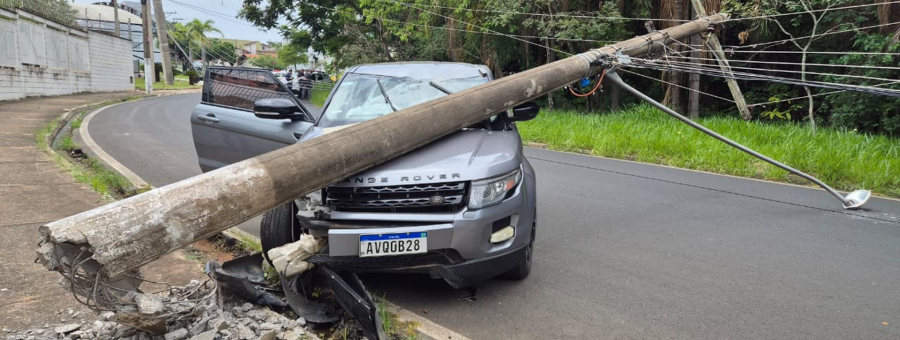 Apresentador de TV sofre acidente de carro em Limeira