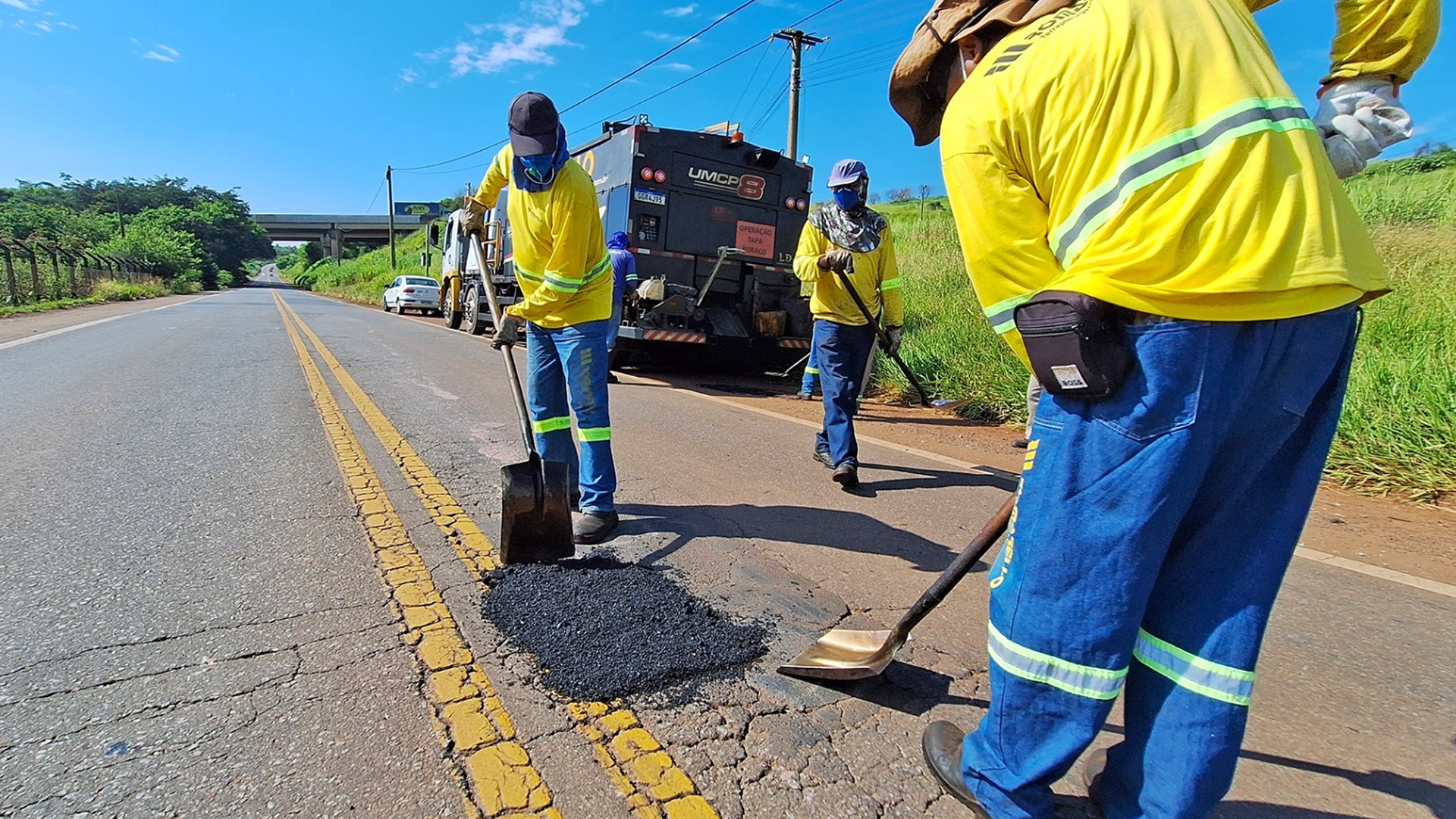 Asfalto da Rodovia Limeira-Cordeirópolis recebe manutenção nesta sexta-feira