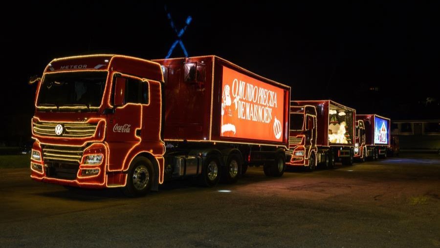 Confira o horário da Caravana Iluminada da Coca-Cola em Limeira e programe-se