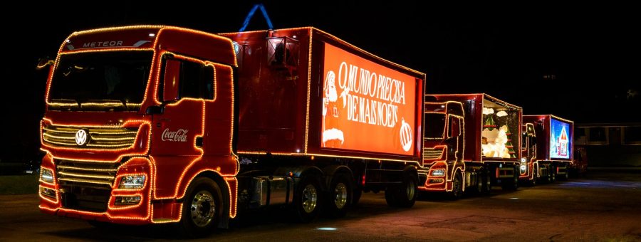 Confira o itinerário da Caravana de Natal da Coca-Cola em Limeira