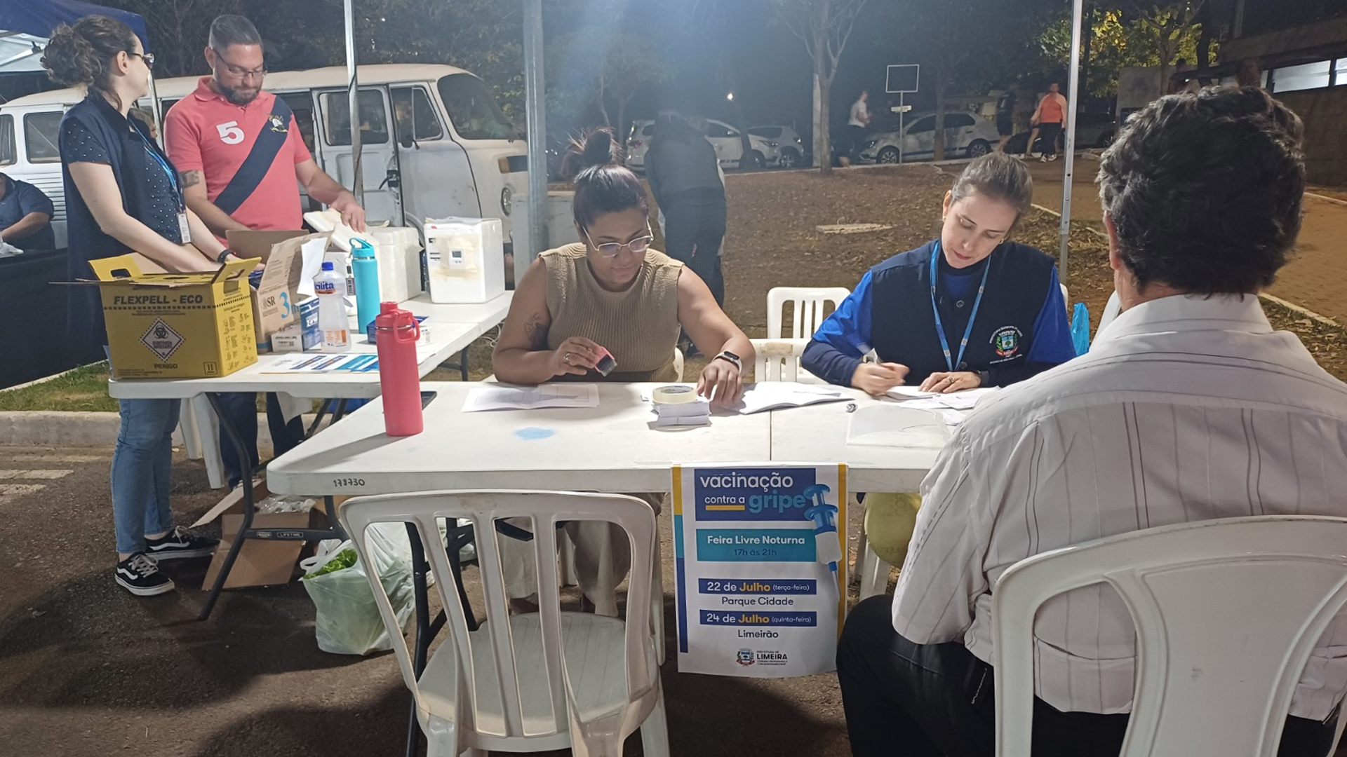 Feiras livres de Limeira terão postos de vacinação ao longo de novembro