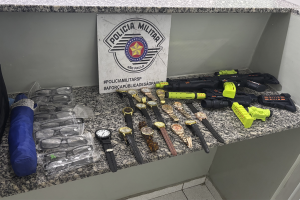 Furto em papelaria durante a madrugada termina com homem preso em Iracemápolis