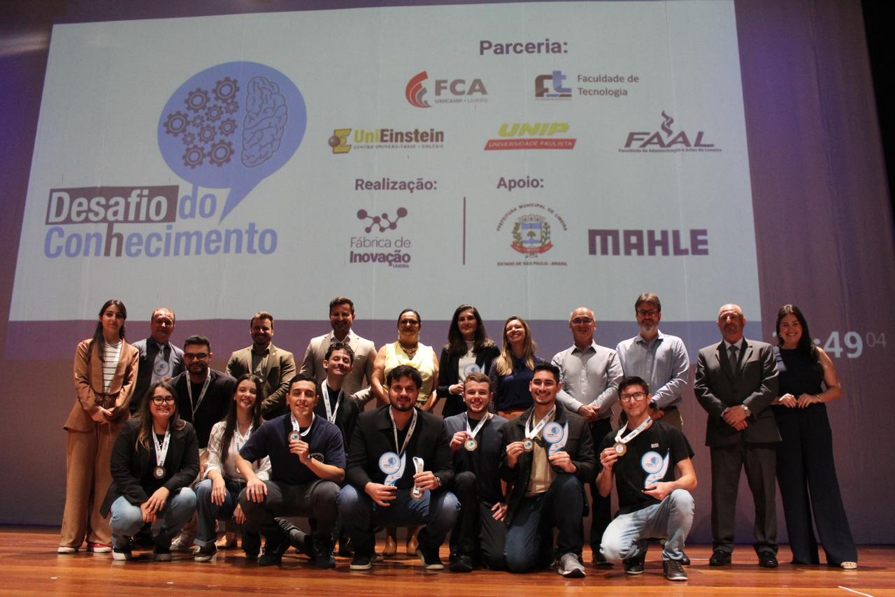 Grande Final do Desafio do Conhecimento 2025 celebra criatividade e inovação em Limeira