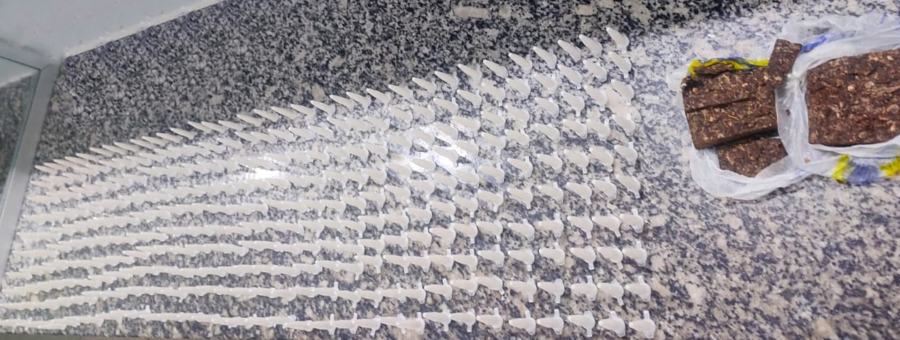 Jovem é presa com mais de 300 pinos de cocaína em casa no Belinha Ometto