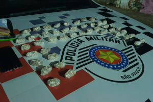 Jovem é preso com mais de mil pedras de crack no Belinha Ometto, em Limeira