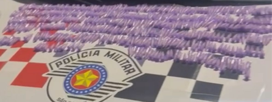 Jovem é preso por tráfico com quase 500 porções de drogas no Recanto dos Pássaros, em Limeira