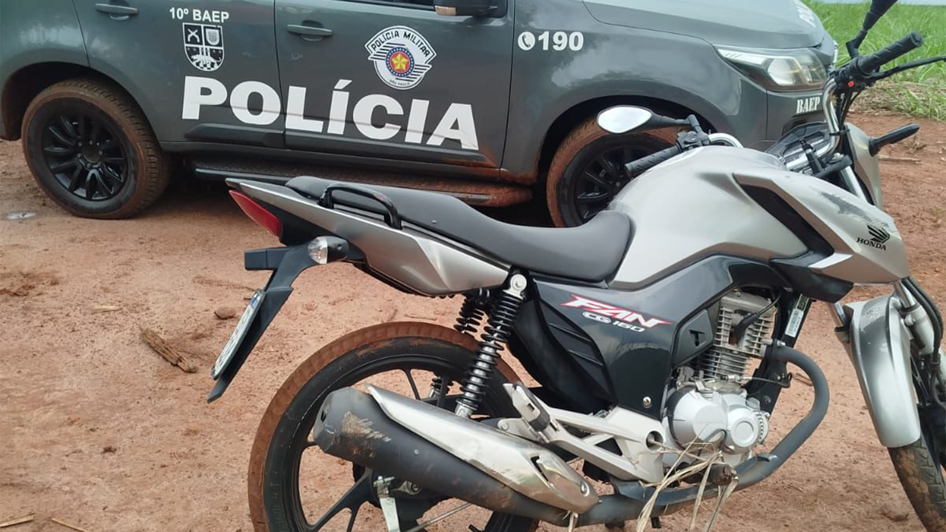 Moto furtada em Piracicaba é recuperada em Limeira após prisão de jovem de 18 anos