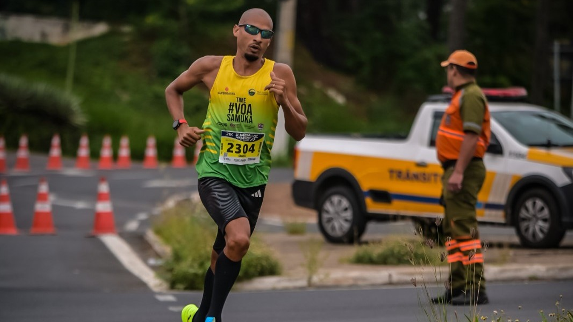 Operação de trânsito garante segurança da 1 Meia Maratona da Inclusão de Limeira