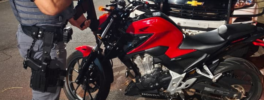 Adolescente é apreendido após localização de moto furtada em Limeira