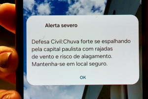 Alertas da Defesa Civil entram na rotina e apoiam a prevenção de desastres em São Paulo