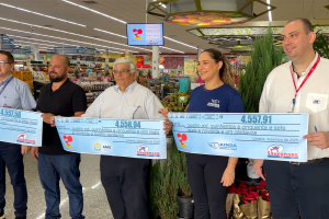 Campanha solidária do Savegnago destina mais de R$ 13,6 mil a entidades de Limeira